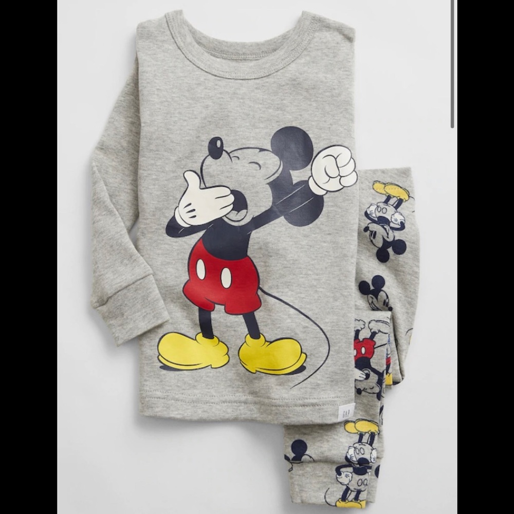 Mickey Mouse Baby Gap pajama set 5T NWT